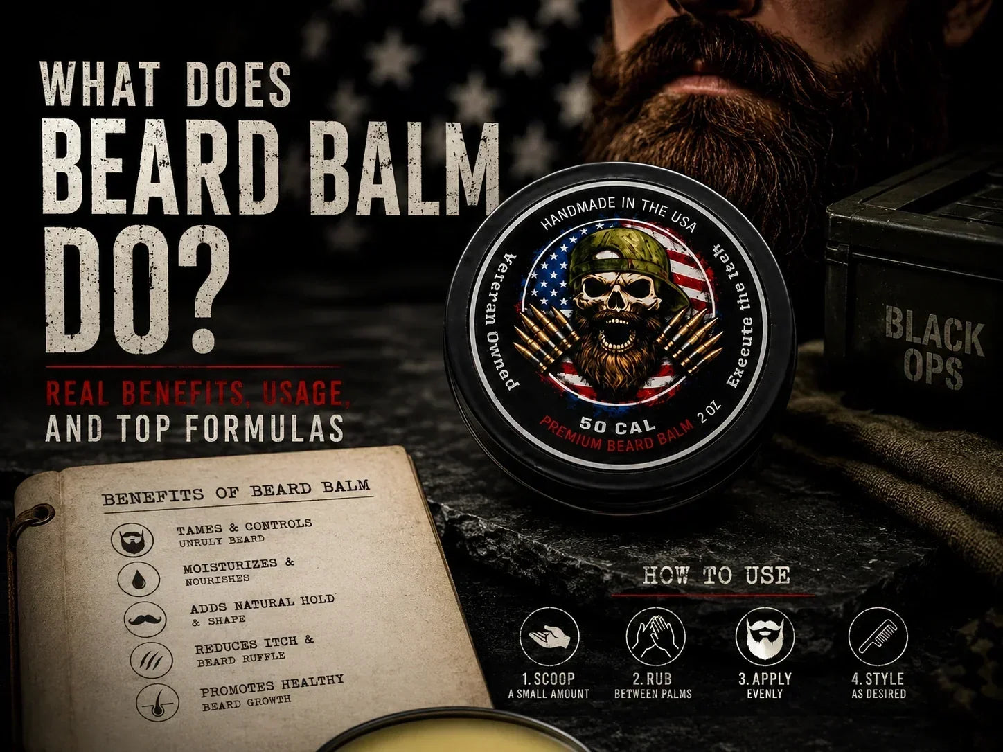 What Does Beard Balm Do? Real Benefits, Usage, and Top Formulas