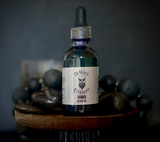 50 Cal Beard Oil 2oz | Spiced Mahogany & Bay Leaf | Premium Beard Oil for Soft, No-Itch Bear
