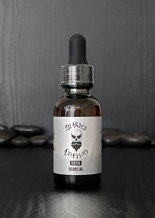 KBAR Beard Oil 1oz | Sandalwood & Vanilla | Premium Beard Oil for Soft, No-Itch Beard