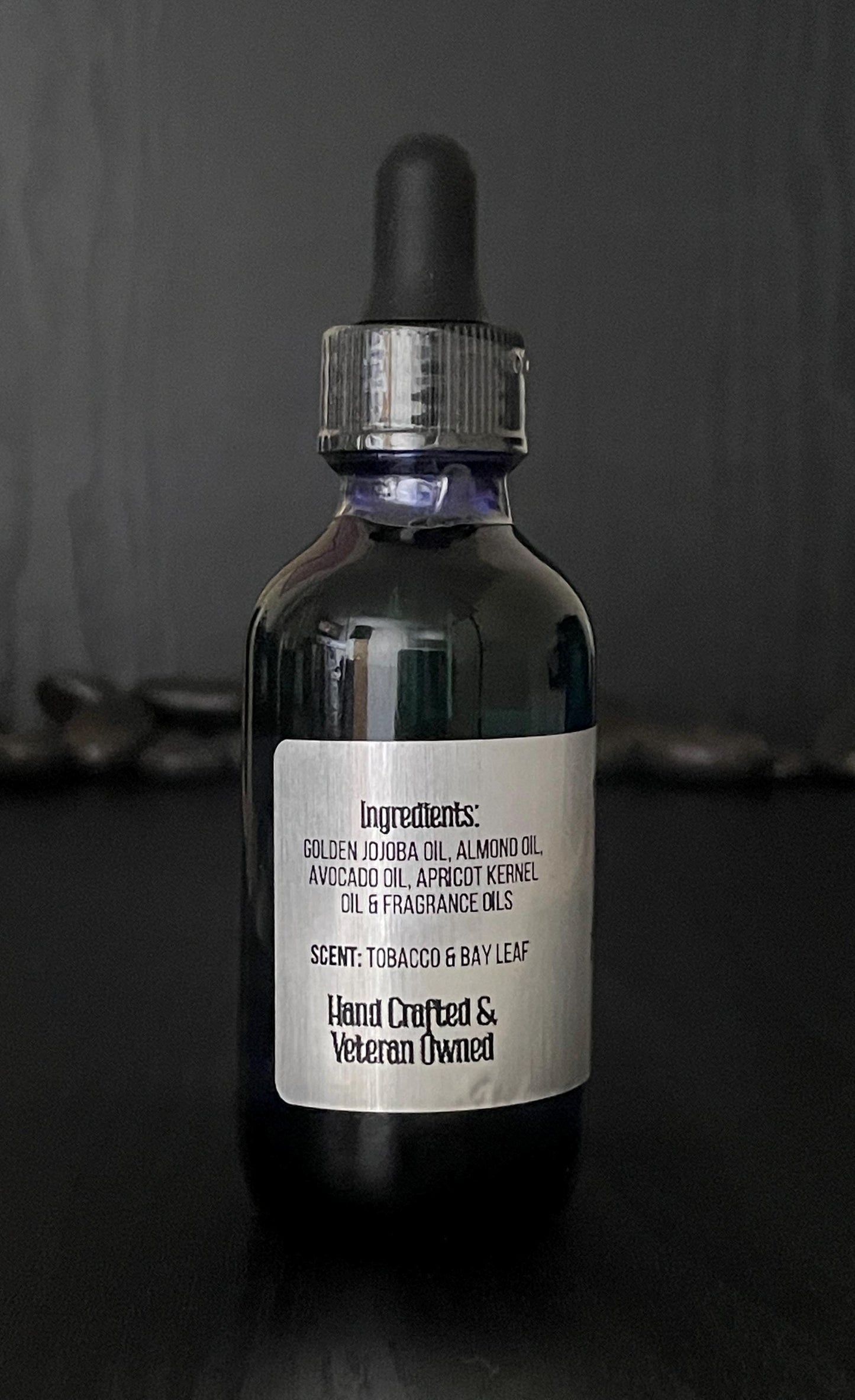 50 Cal Beard Oil 2oz | Spiced Mahogany & Bay Leaf | Premium Beard Oil for Soft, No-Itch Bear