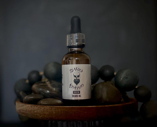 KBAR Beard Oil 1oz | Sandalwood & Vanilla | Premium Beard Oil for Soft, No-Itch Beard