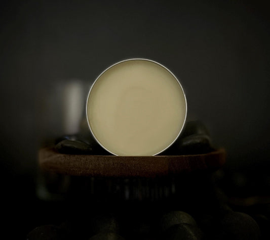 50 Cal Beard Balm 2oz | Spiced Mahogany & Bay Leaf | Premium Beard Oil for Softness, Growth & No Itch