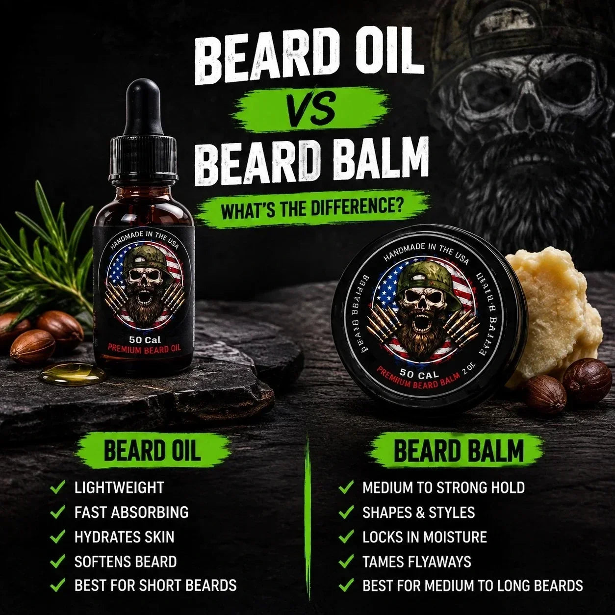 Beard Oil vs Beard Balm - What's the Difference?