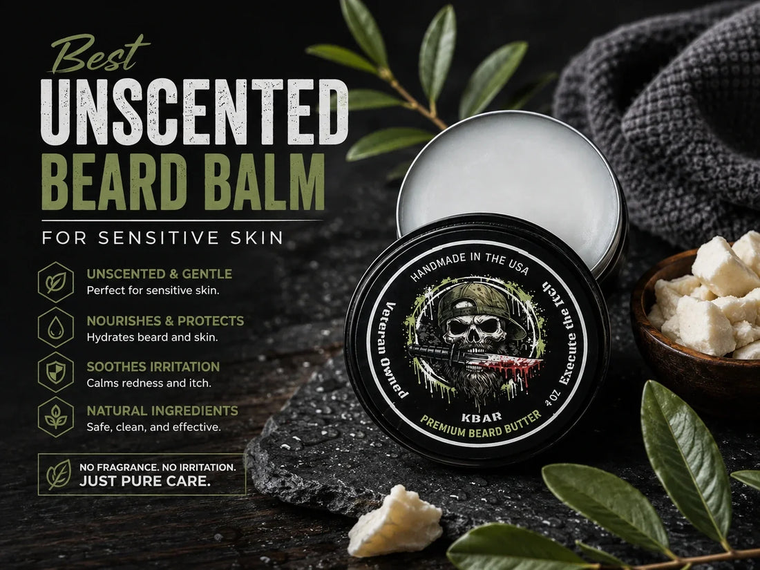 Best Unscented Beard Balm for Sensitive Skin