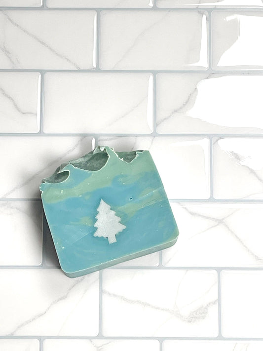 SPRUCED UP Handmade Cold Process Soap 5.5oz |  Limited Edition Fresh Pine Scent