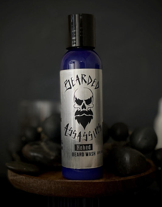 4oz BUTT NAKED Beard Wash | Handcrafted for Men with Beards/ Gentle Beard Shampoo for Sensitive Skin (Copy)
