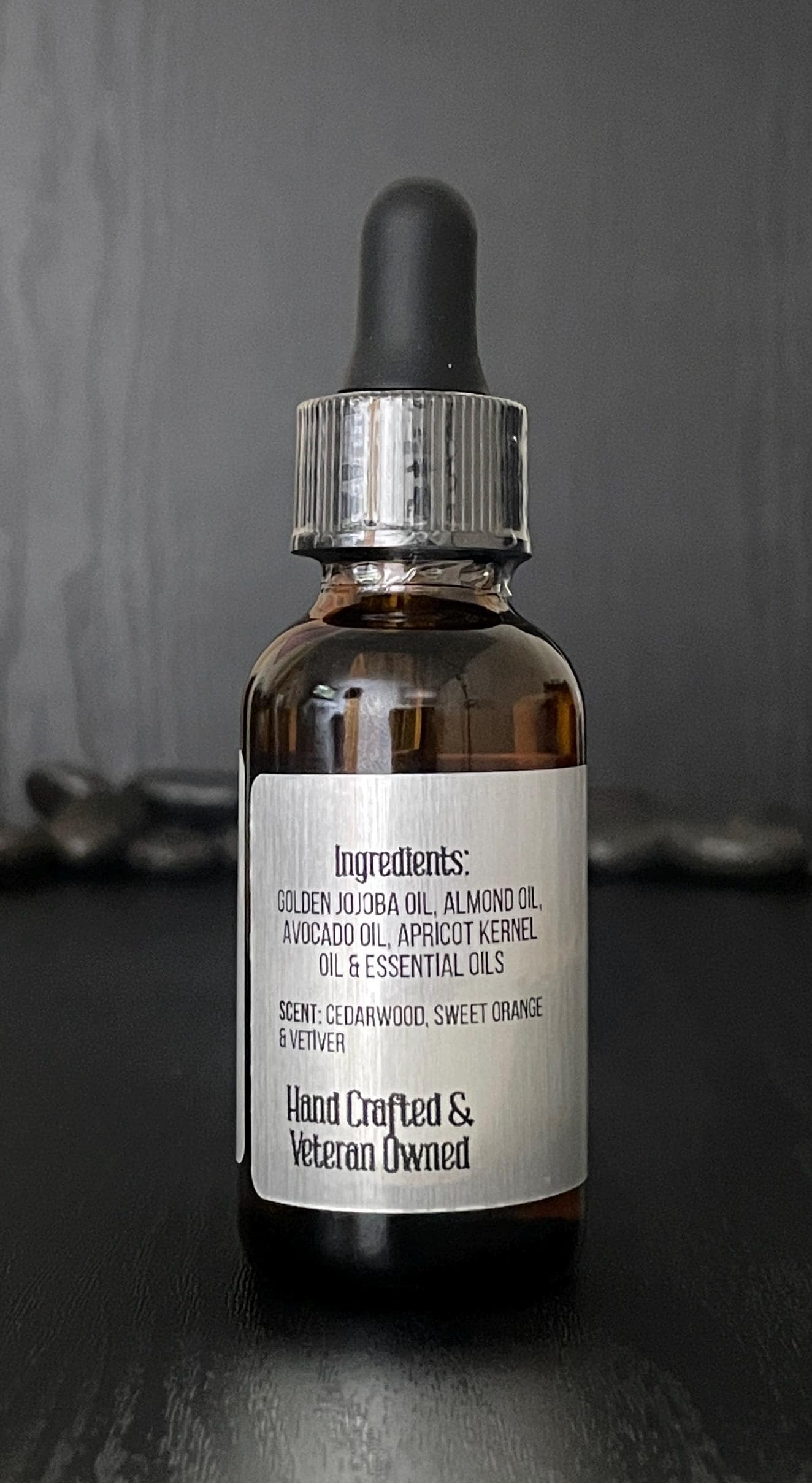 Blackhawk Beard Oil 1oz | Cedarwood, Sweet Orange & Vetiver | Premium Beard Oil for Soft, No-Itch Beard