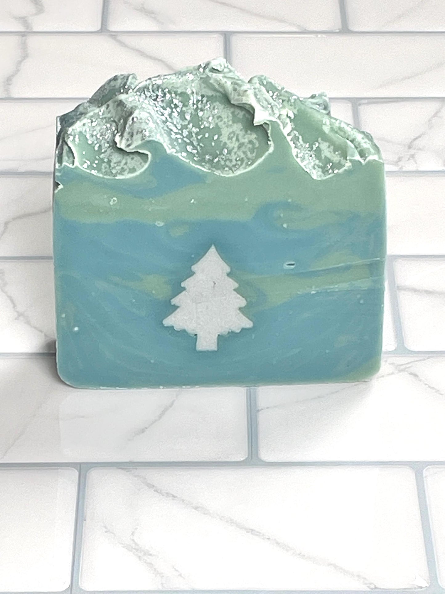 SPRUCED UP Handmade Cold Process Soap 5.5oz |  Limited Edition Fresh Pine Scent