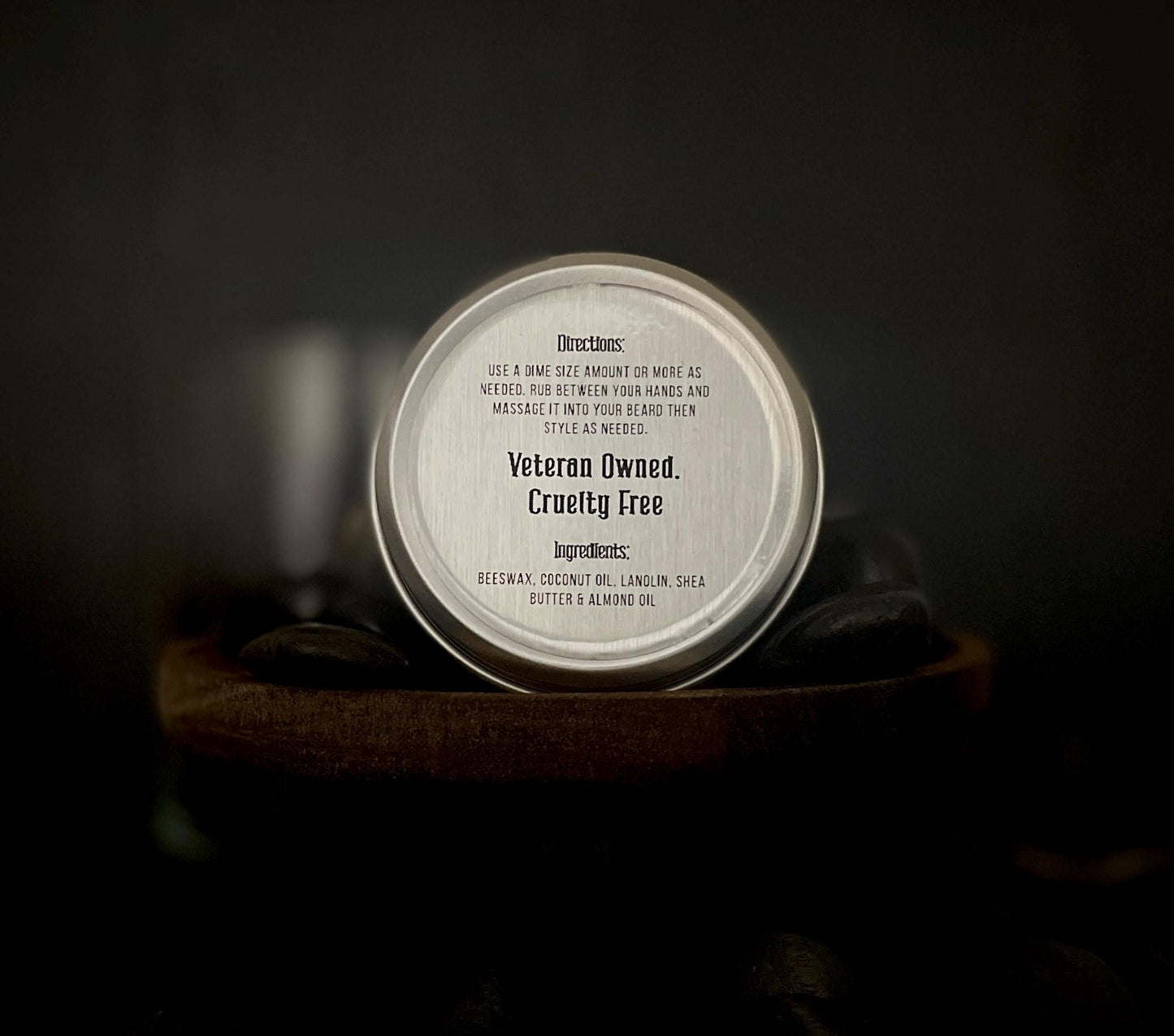 Butt Naked Beard Balm 2oz | Unscented | Premium Beard Balm for Hold, Sensitive Skin & No Itch