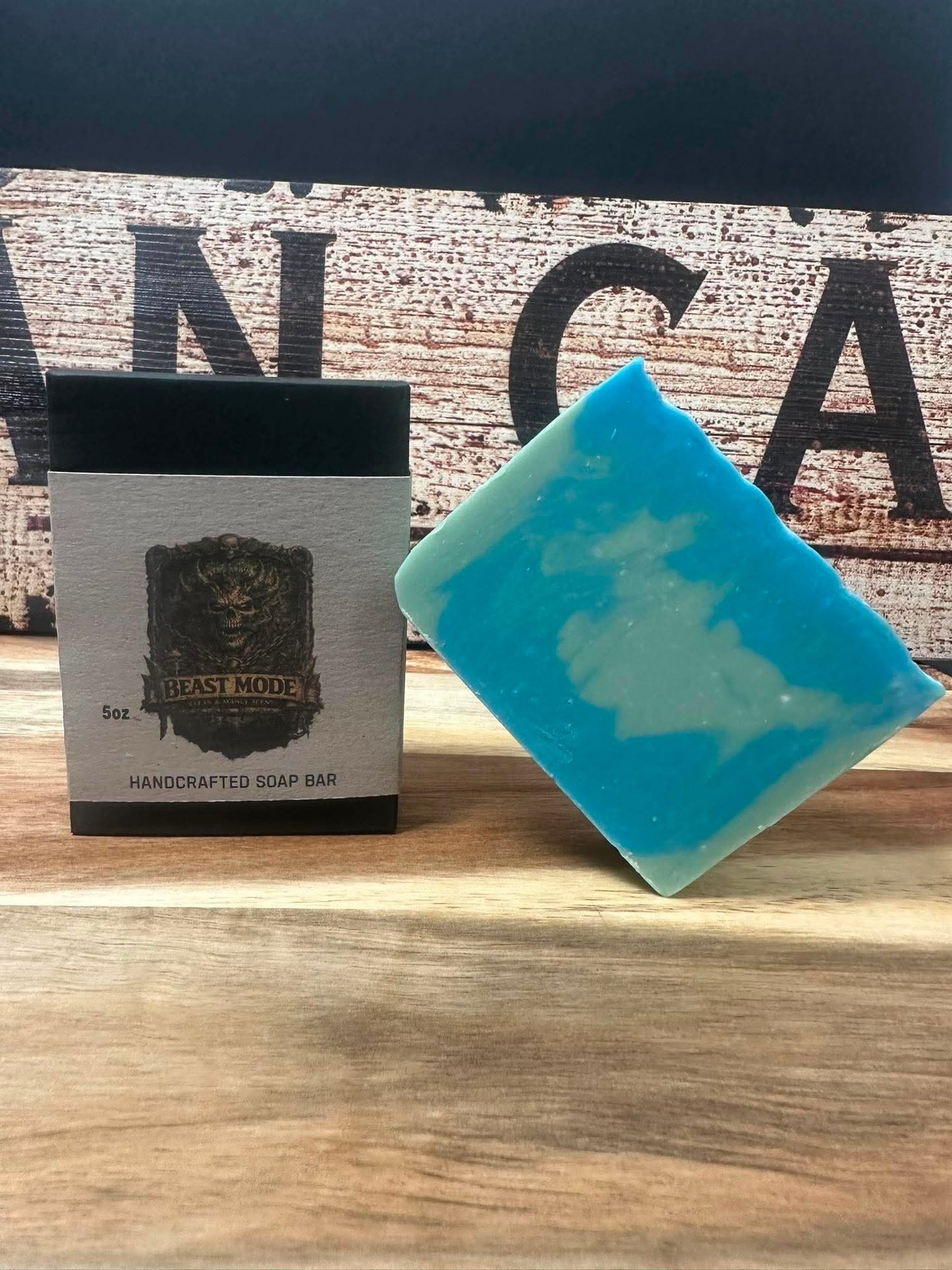 BEAST MODE Cold Process Handmade Soap 5.5oz | Unisex Scent | Woodsy Citrus