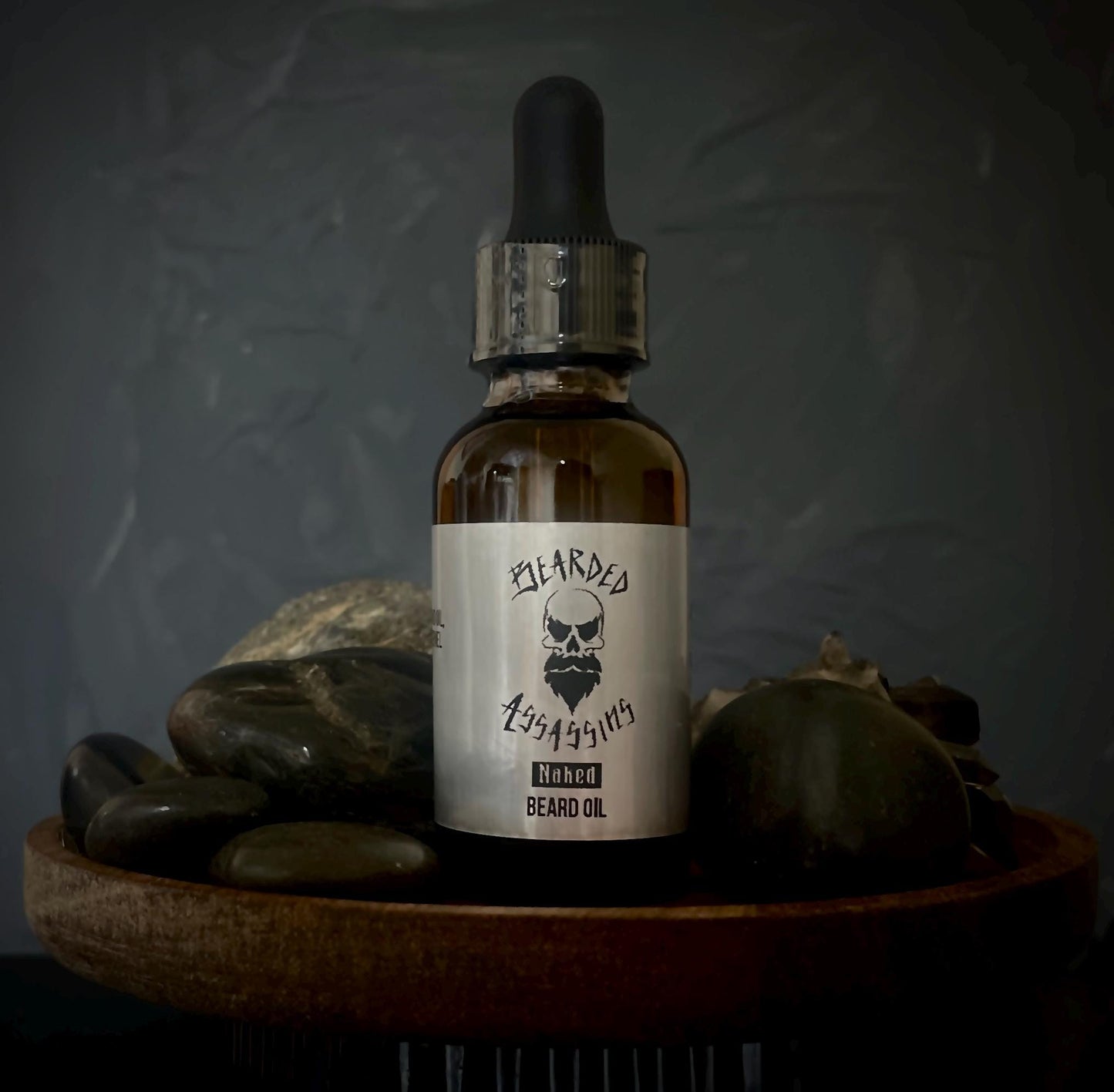 Butt Naked Beard Oil 1oz | Unscented | Premium Beard Oil for Sensitive Skin & No Itch