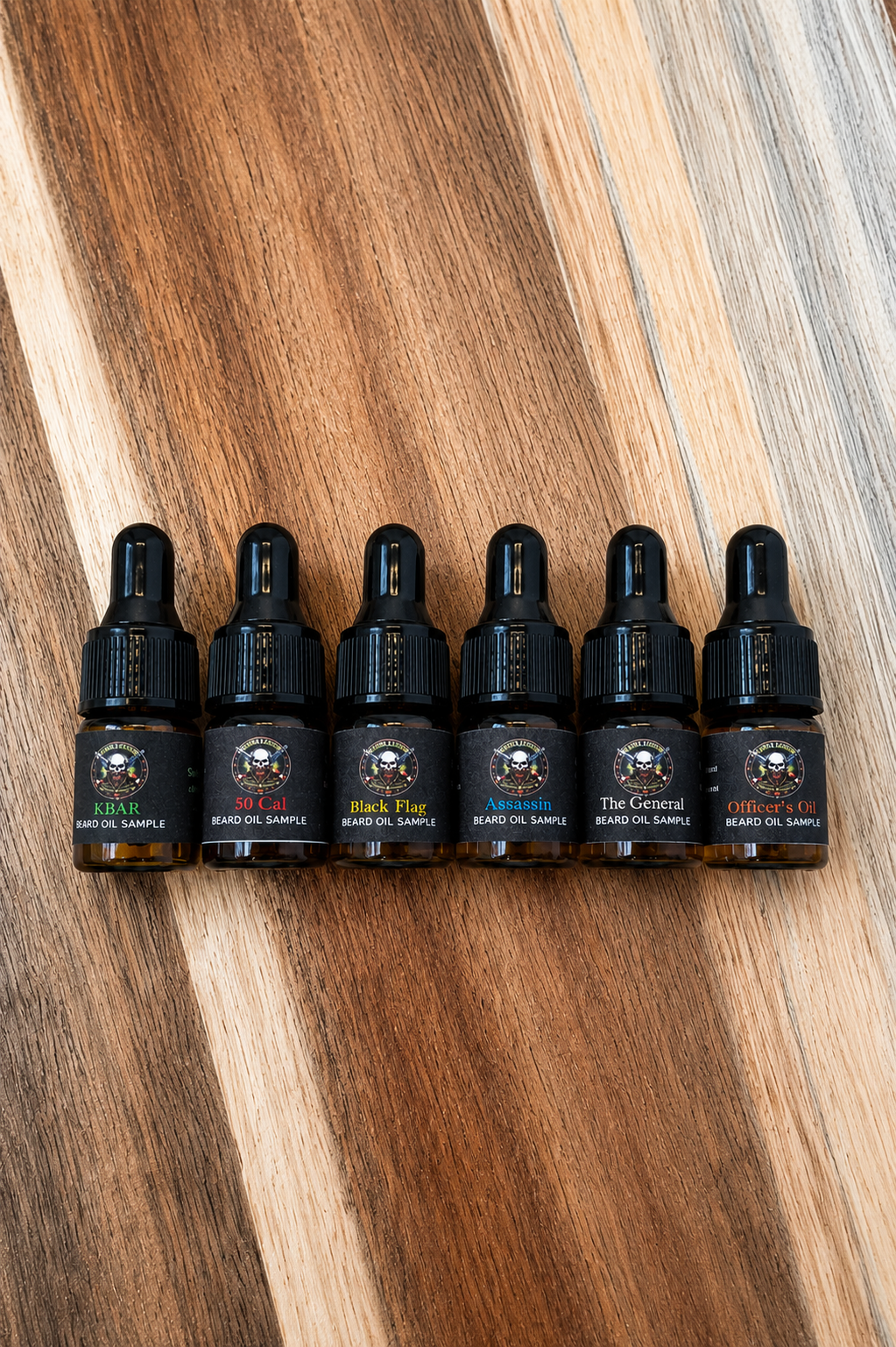 Beard Oil Sample Pack | Try Multiple Scents | Premium Beard Oil Samples for Soft, No-Itch Beard