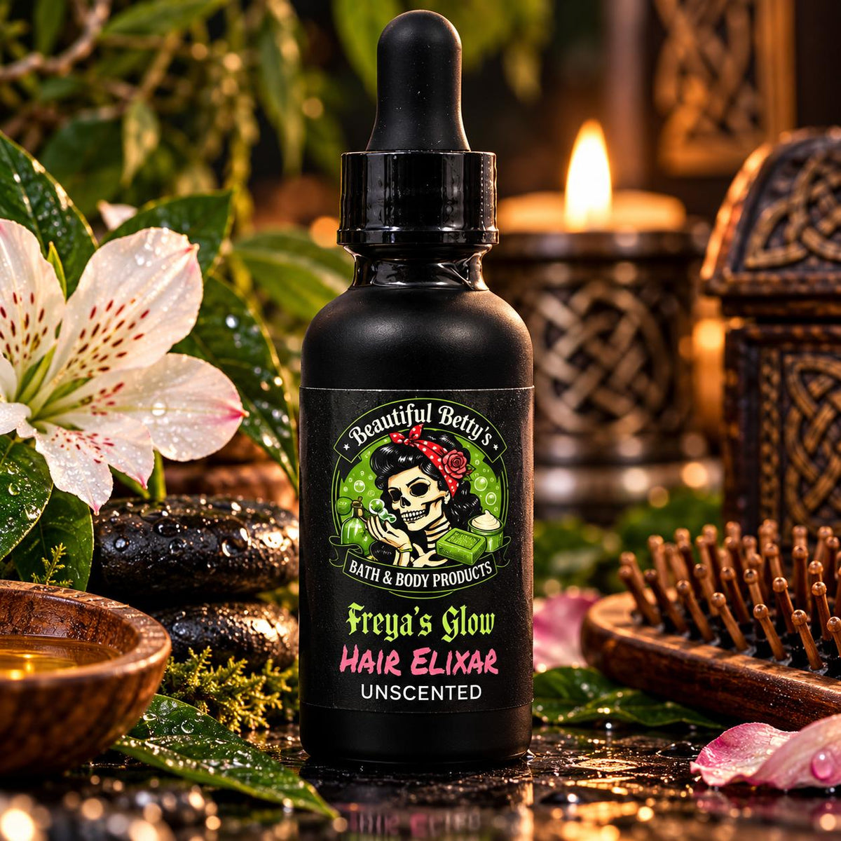 Freya’s Glow Hair Elixir – Unscented