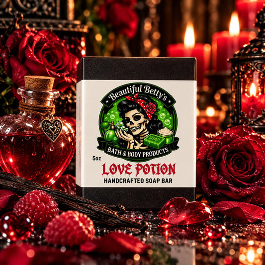 Love Potion Handcrafted Soap Bar - 5 OZ
