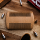 Premium Wooden Beard Comb – Anti-Static Beard Grooming Comb for Men