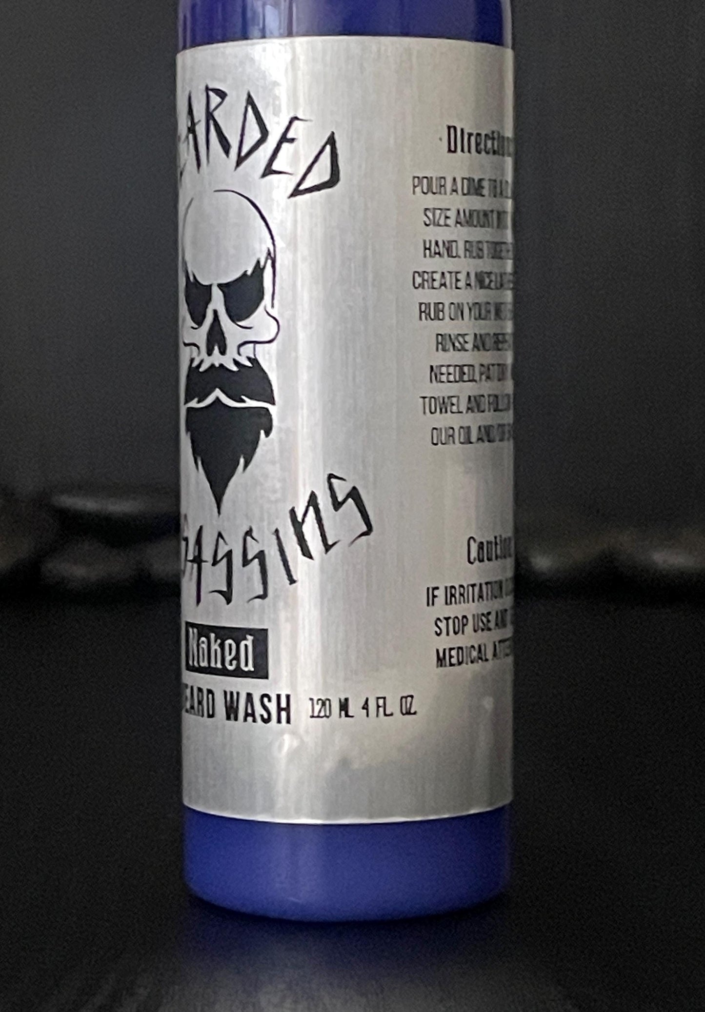 4oz BUTT NAKED Beard Wash | Handcrafted for Men with Beards/ Gentle Beard Shampoo for Sensitive Skin (Copy)