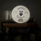 Officer's Club Beard Balm 2oz | Sweet & Smoky Bourbon Scent | Premium Beard Balm for Hold, Softness, No-Itch Beard